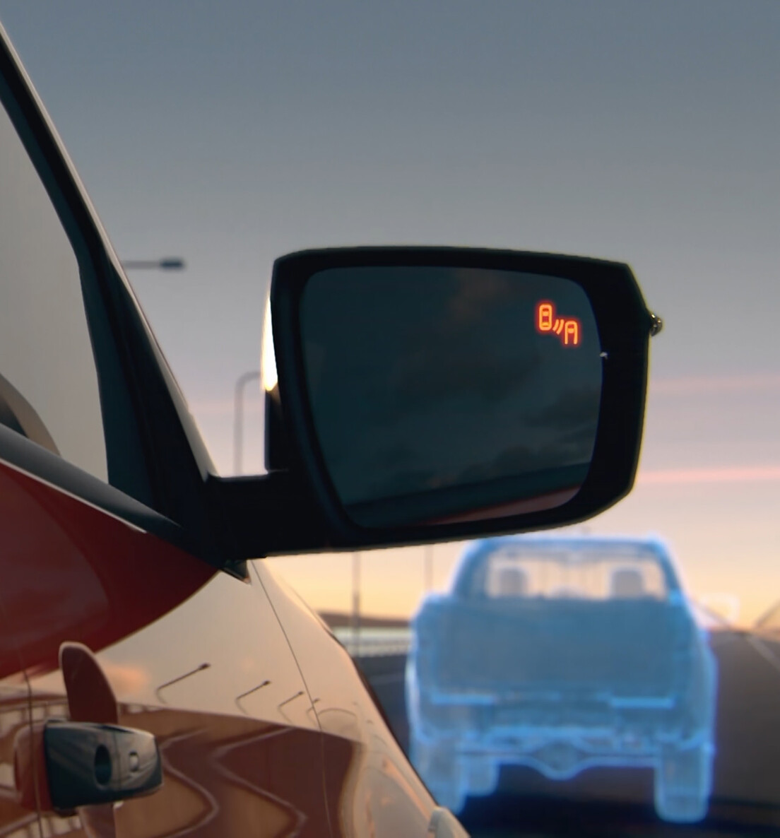 Isuzu D-MAX Sicherheit Tote-Winkel-Assistent